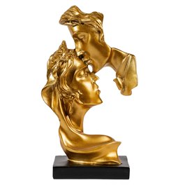 Decorative statue Kiss, 24.5x14x6cm