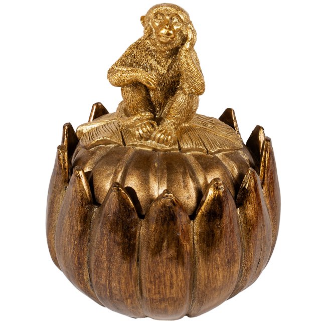 Decorative box Monkey, 16.5x12.5x12.5cm