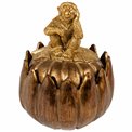 Decorative box Monkey, 16.5x12.5x12.5cm