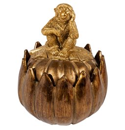 Decorative box Monkey, 16.5x12.5x12.5cm