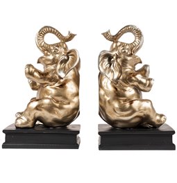 Bookend Elephant, set, 28x23x8cm