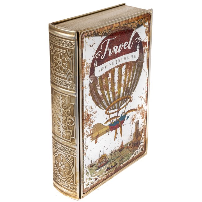Book box Travel World L, 30x20x6.8cm