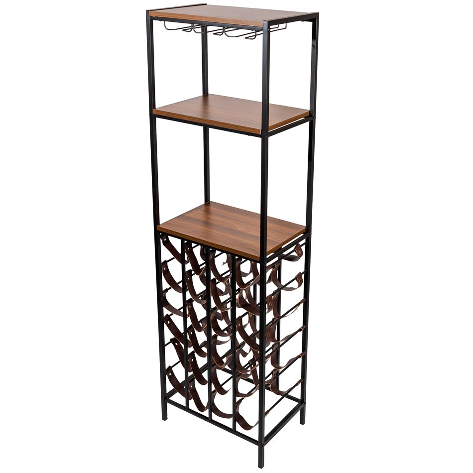 Wine rack Henks, 46.5x20x154cm
