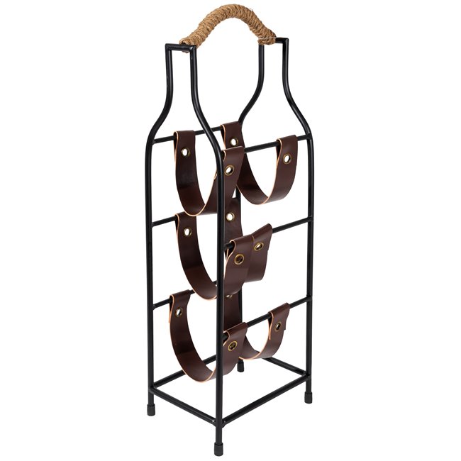 Wine bottle holder Hellijs, H52x17.5x13cm