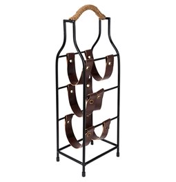 Wine bottle holder Hellijs, H52x17.5x13cm