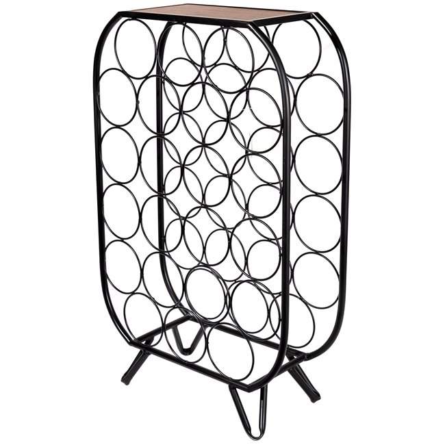 Wine bottle holder Helvijs, H73.5x46.6x18cm