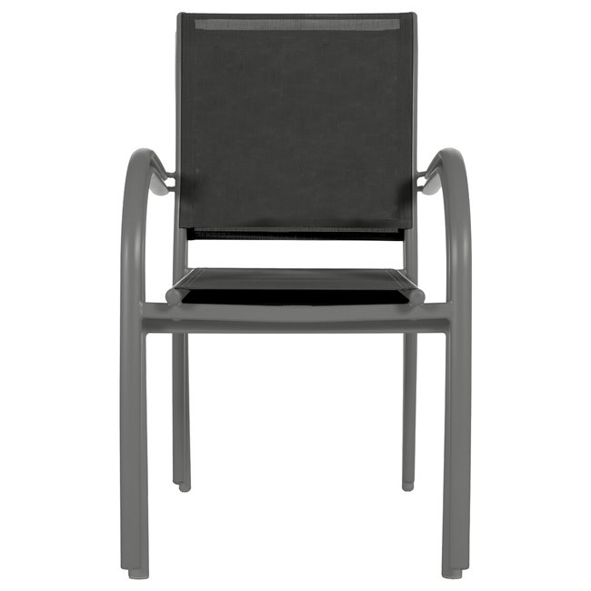Kėdė Lapiazza, antracito/grafito spalva, H88x65x56cm