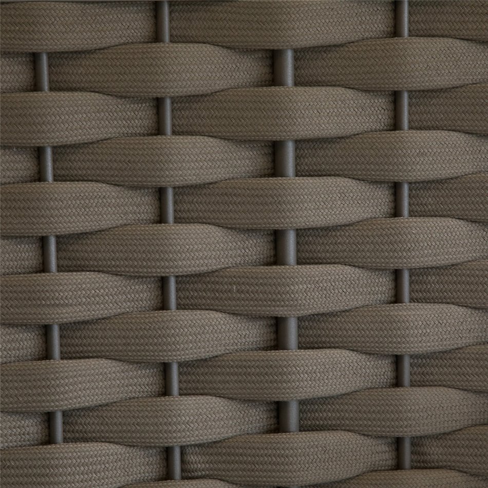 Garden chair Laembruns, praline color, aluminum/polyester, H73.5x63x61cm