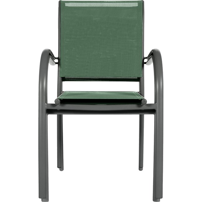 Kėdė Lapiazza, alyvuogių/grafito spalva, H88x65x56cm