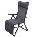 Armchair/recliner Ladecima, slate grey color, H116x75.3x65cm