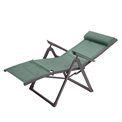 Armchair/recliner Ladecima, olive/graphite color, H116x75.3x65cm