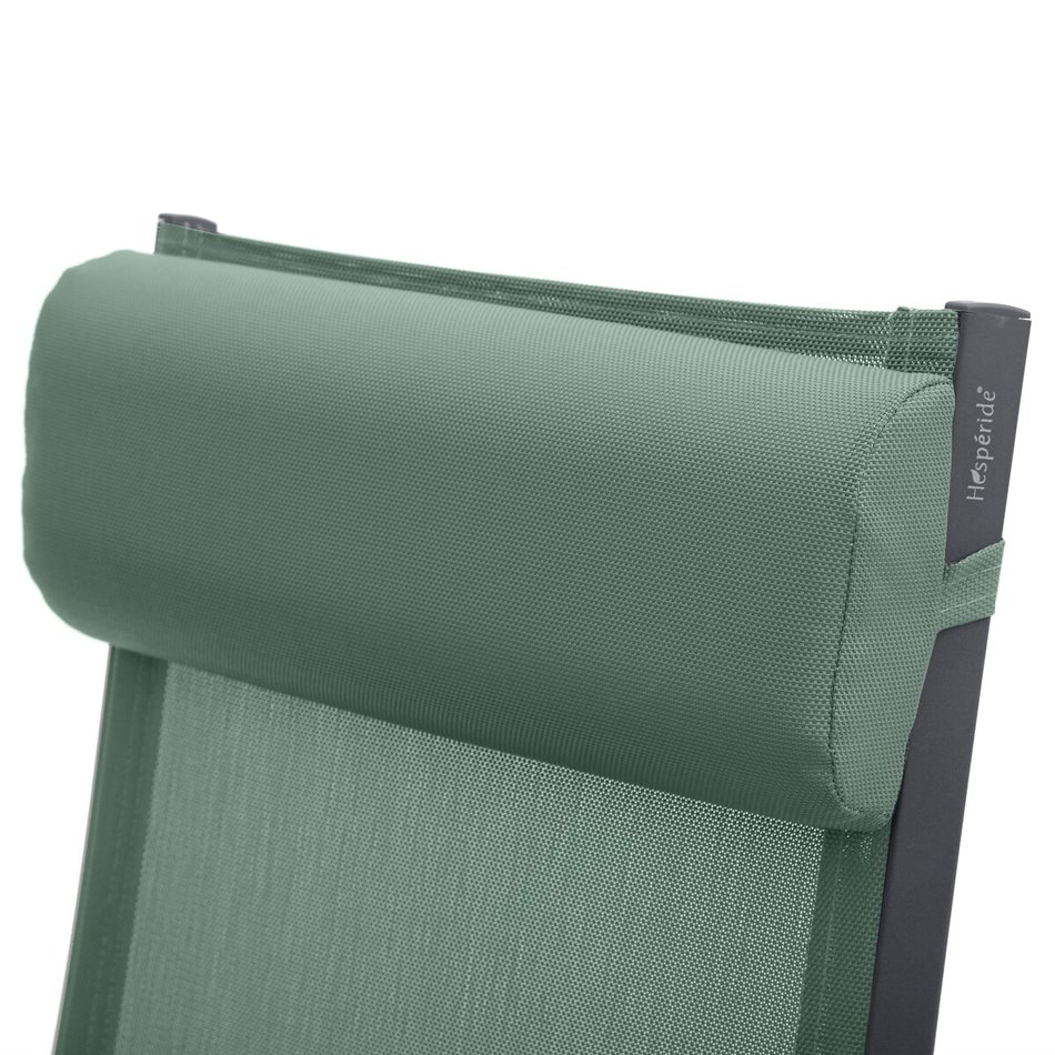 Armchair/recliner Ladecima, olive/graphite color, H116x75.3x65cm