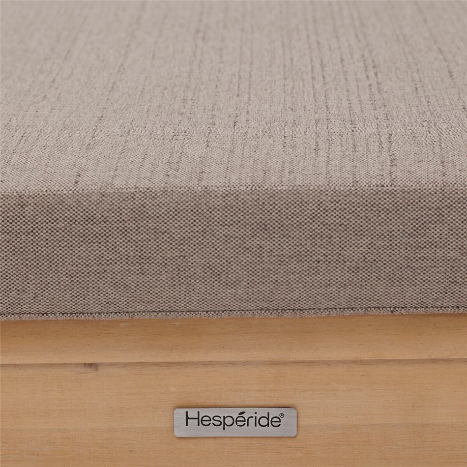 Шезлонг Lapapua, бежевого цвета, акация, H87x73.5x178см