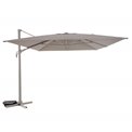 Parasol Lamelhia 3x3m, linen/beige color, H263x300x300cm