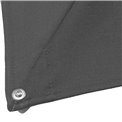 Parasol Lamelhia 3x4m, anthracite color, H272x300x400​​cm