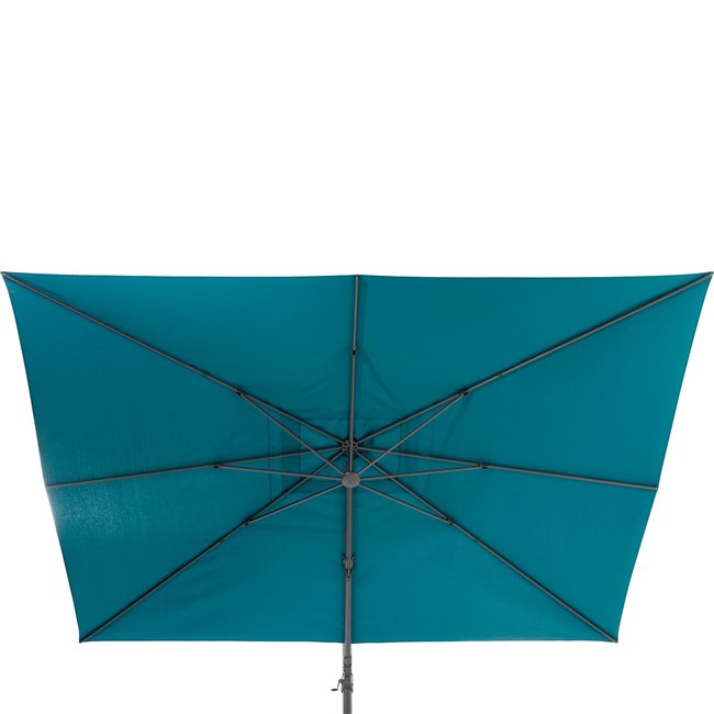 Садовый зонт от солнца Laмelhia 3x4м, бирюзовый цвет, H272x300x400​​см