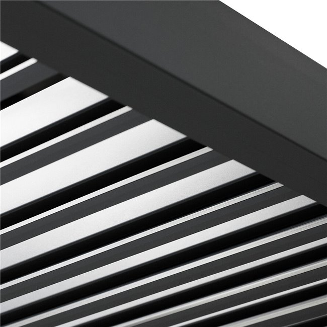 Pergola Laevora 3.6 x 3.6m, graphite/grey color, electrically adjustable roof , aluminum, H250x369x369cm