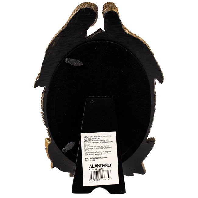 Photoframe Two Parrots, 23.5x16x3cm