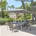 Parasol Lamelhia 3x4m, anthracite color, H272x300x400​​cm