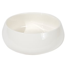 Bowl Nora, white color, porcelain, D15,3x6cm