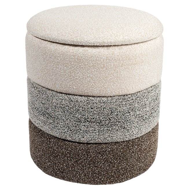 Storage ottoman Vails L,  D40x44cm