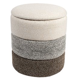 Storage ottoman Vails L,  D40x44cm