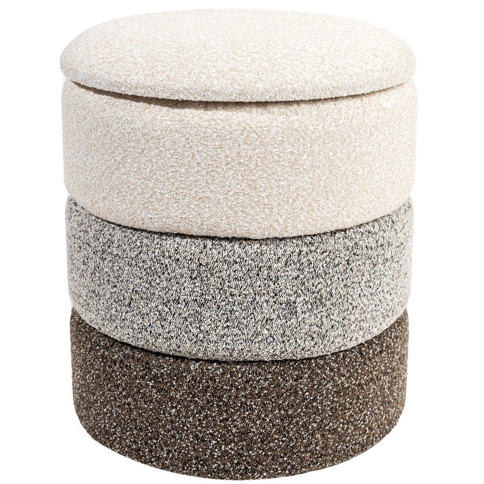 Storage ottoman Vails M, D33.5x38cm