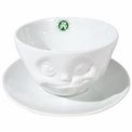 Coffe cup with saucer Tasty, 200ml D11.5cm H5.5cm