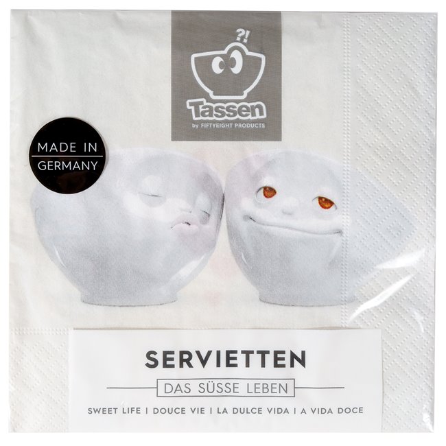 Pack of 20 paper napkins Lunch Sweet Life, 33x33cm, 22psc.