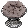 Кресло для отдыха Rolling, темно-серый, H80x92xD67cm