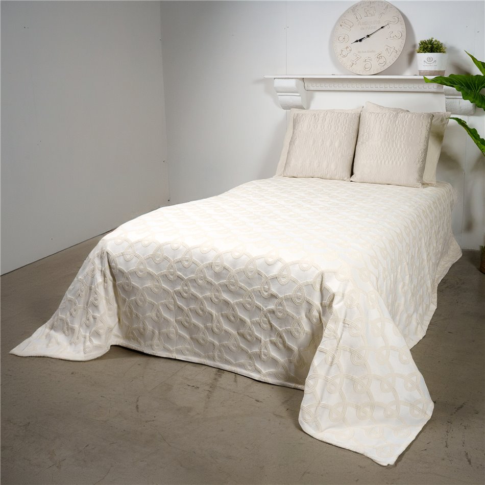 Bedspread Highaway, beige, 160x220cm