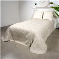 Bed cover Sete, beige, 220x260cm