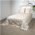 Bed cover Petal, beige, 160x220cm