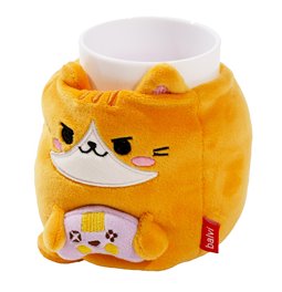 Pen holder Fluffy Kawaii Gamer D13cm  H12,5cm