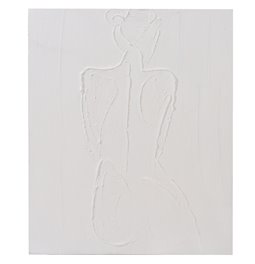 Canvas wall art Female Figure, H60x50x3.7cm