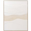 Картина на холсте White Waves, H100x80x5cm