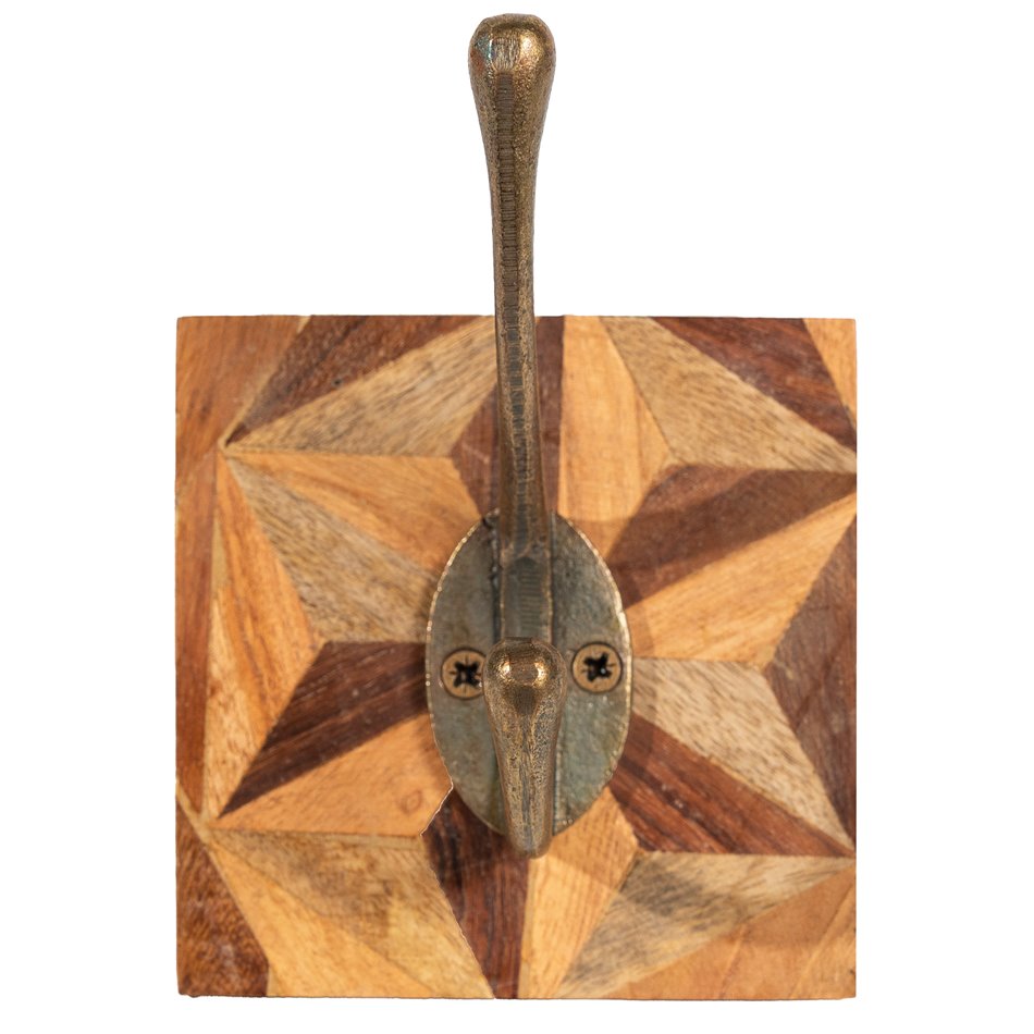 Настенная вешалка Aztec, деревянная, 10x15x10cm