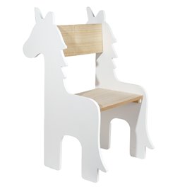 Kids chair Licorne, H83x45x54cm, seat height  42cm