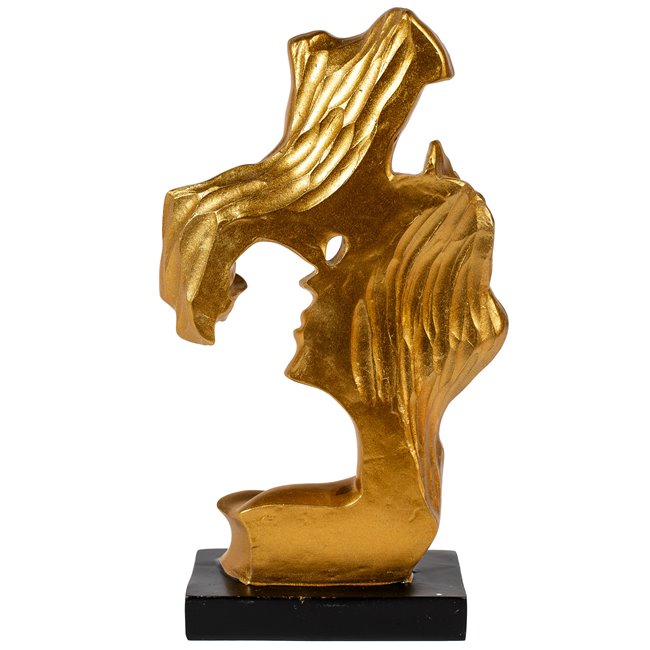 Decorative statue Kiss, 24.5x14x6cm