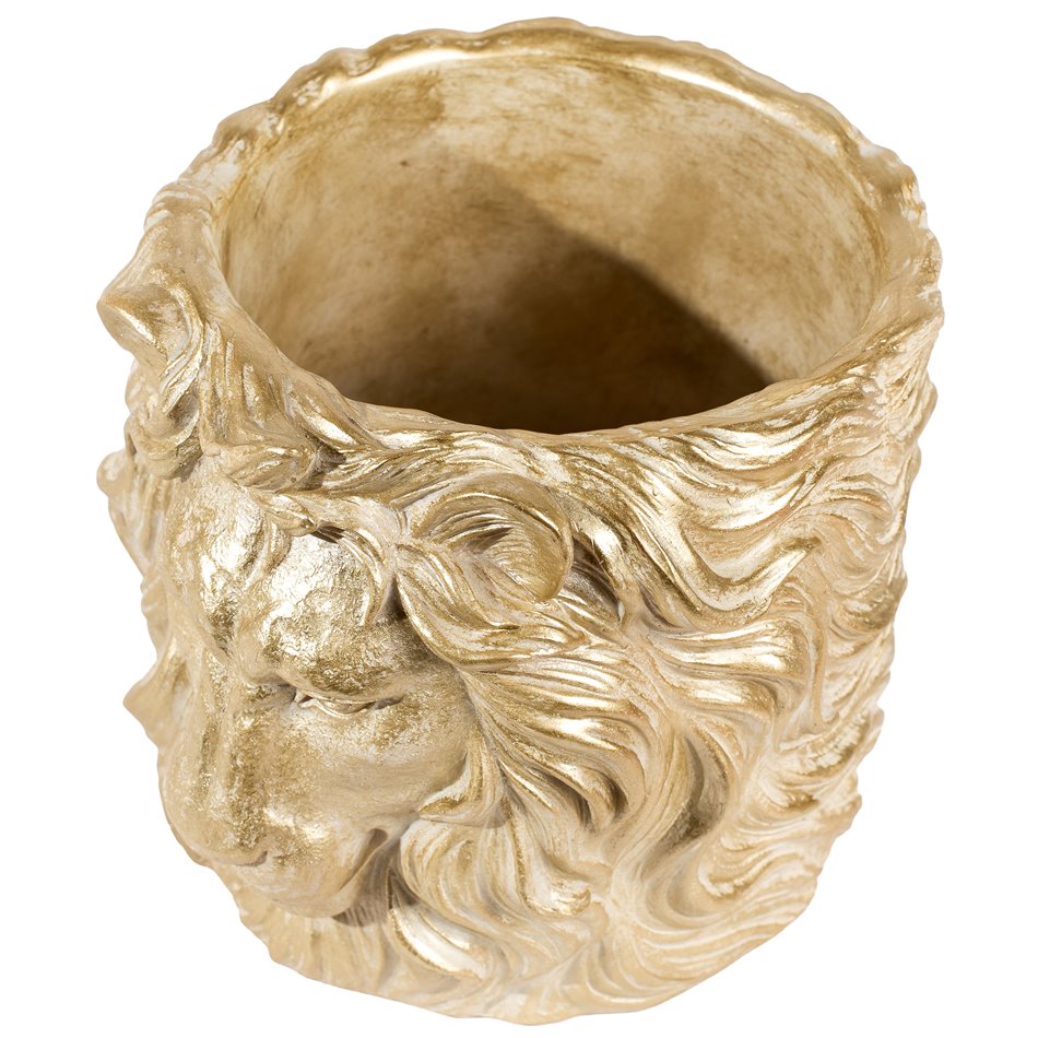 Decorative flower pot Lion, 24x22x20.5cm