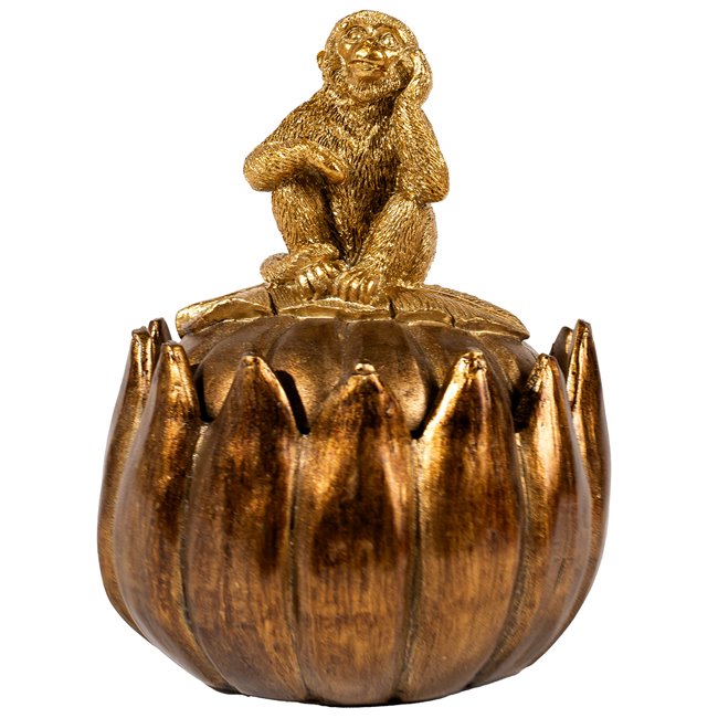 Decorative box Monkey, 16.5x12.5x12.5cm