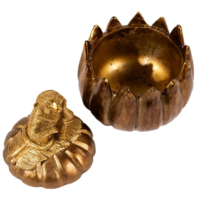 Decorative box Monkey, 16.5x12.5x12.5cm