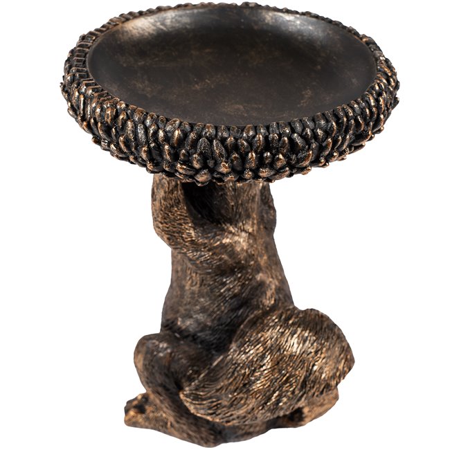 Decorative plate Squirrel, 28x20x20cm