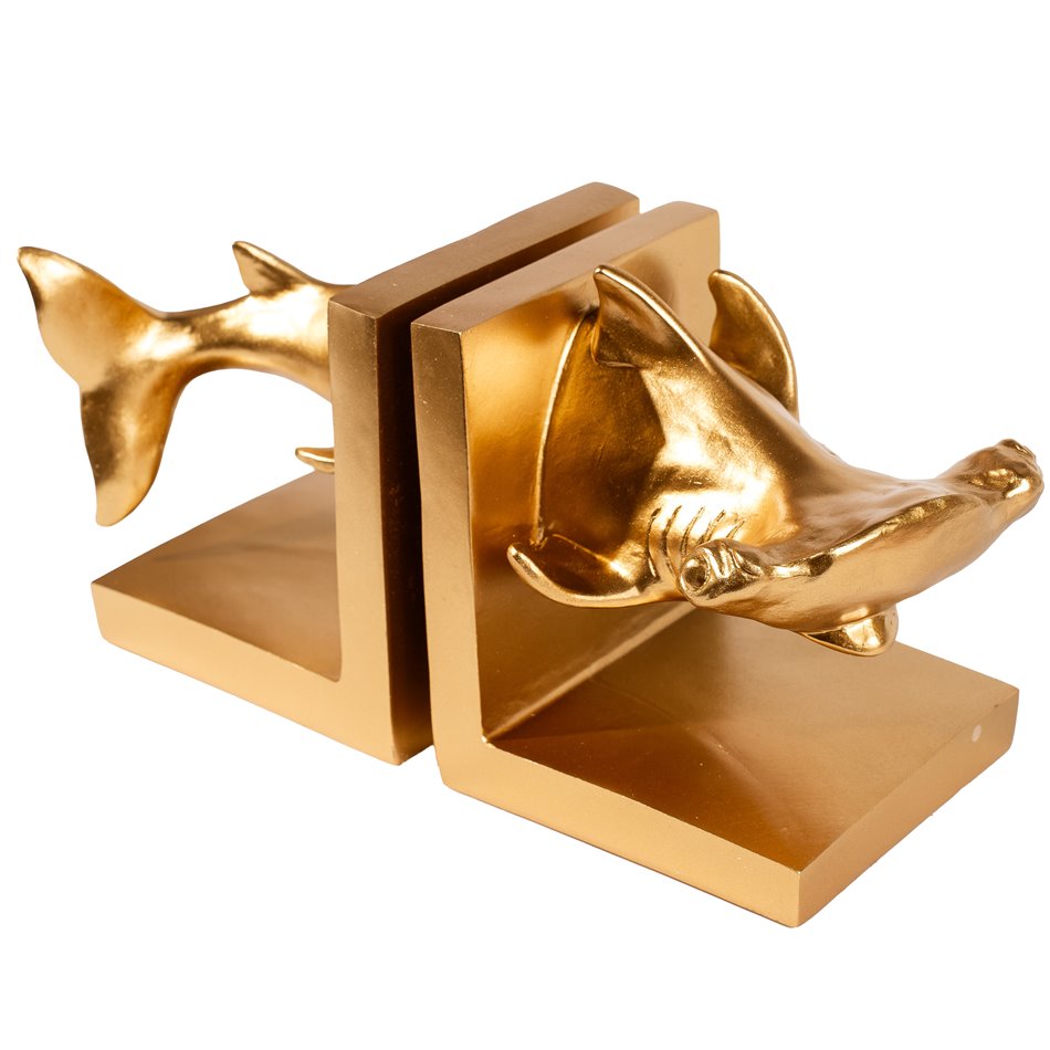 Bookend Hammerhead, set, 37x19x16cm