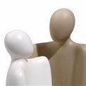 Deco Gaze Couple, H20x15x11.5cm