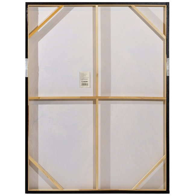 Canvas wall art King Leo, H120x90x3.8cm