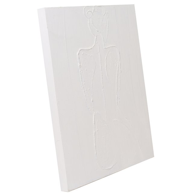 Canvas wall art Female Figure, H60x50x3.7cm
