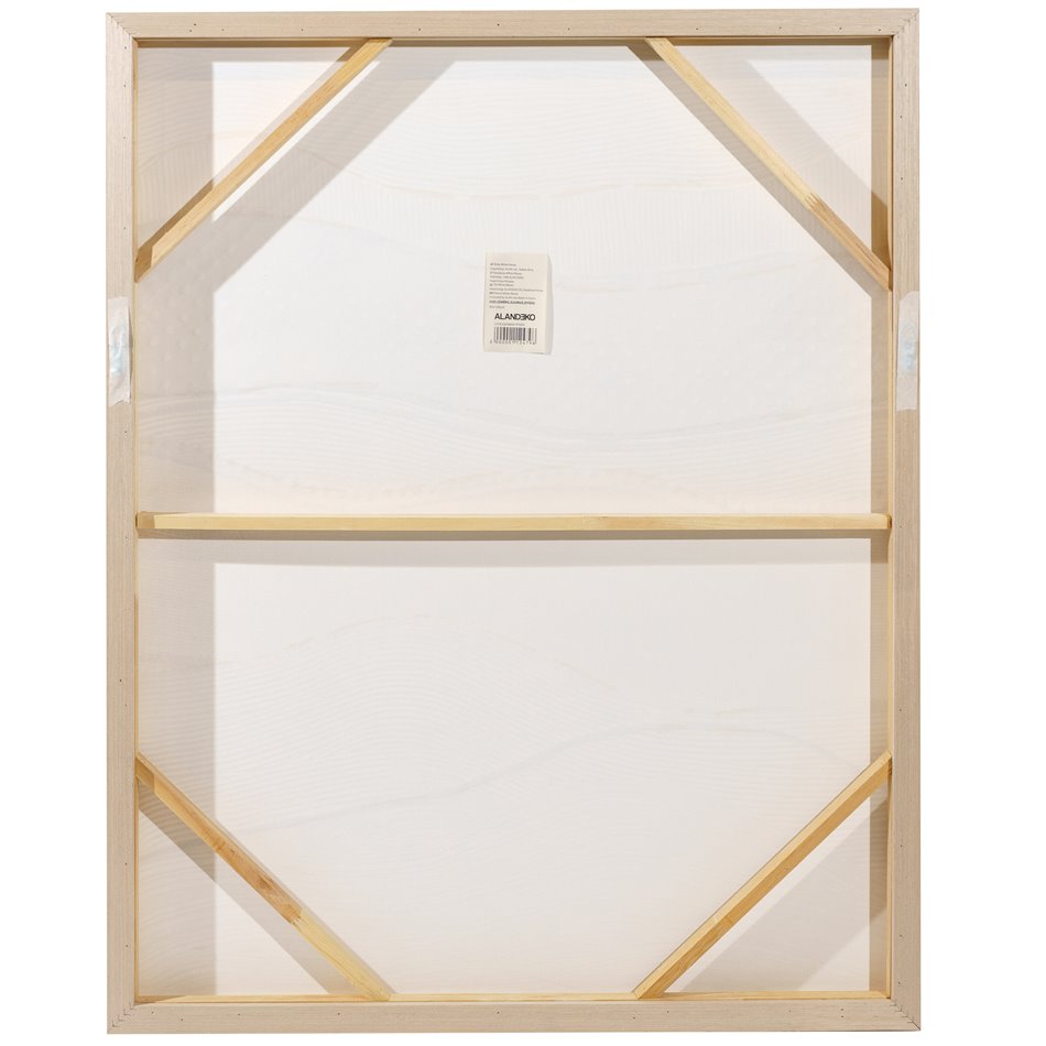 Картина на холсте White Waves, H100x80x5cm