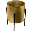 Flower pot holder Houpa Gold L, H46x31x31cm