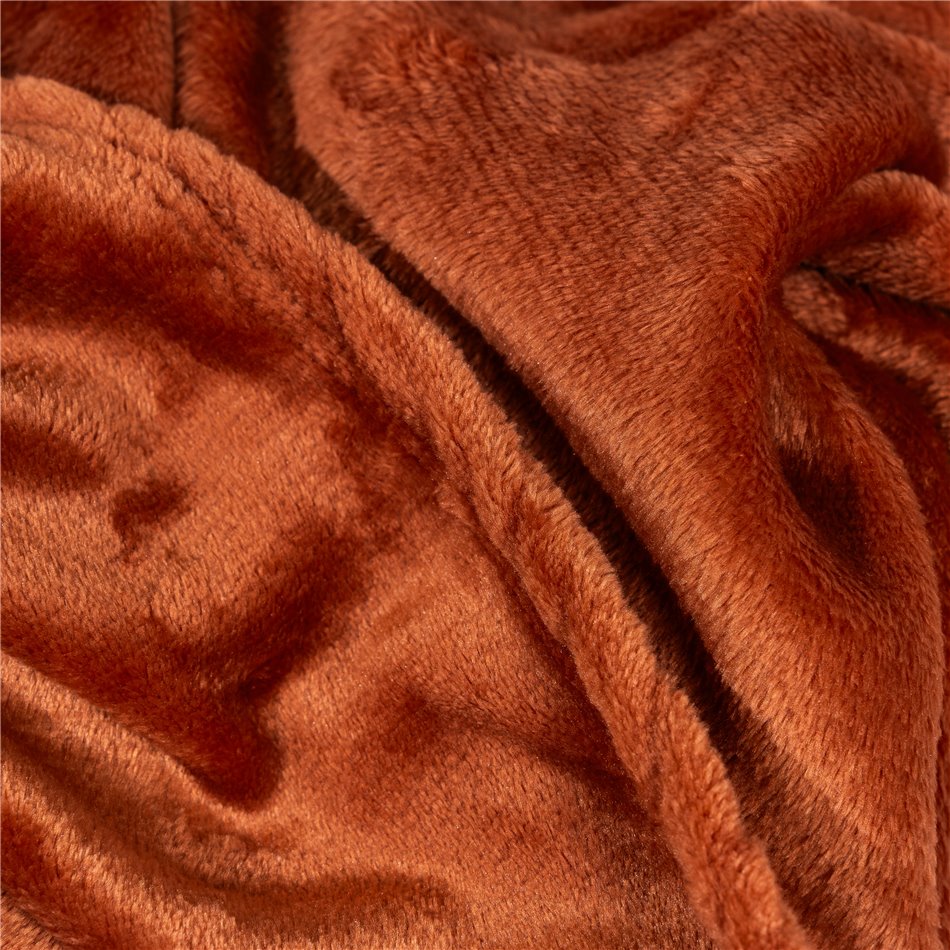 Throw Uni, orange, 180x230cm